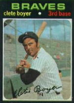1971 Topps Baseball Cards      374     Clete Boyer